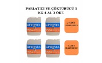 SPP Superpool 10 KG Sıvı Parlatıcı ve 10 KG Sıvı Çöktürücü
